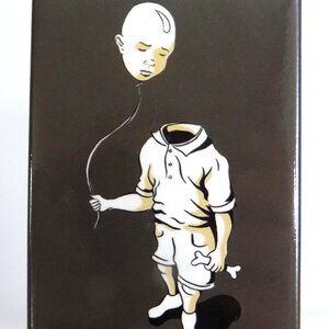 EMEK Pop Art Print Refrigerator Magnet Balloon Boy
